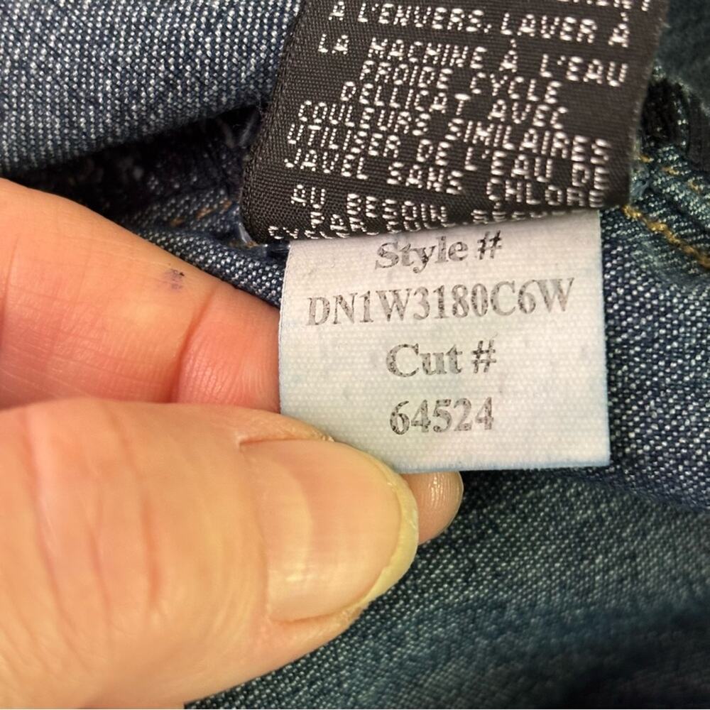 A3 Denim Blue Women's Cropped Jeans Size 22W - Picture 8 of 9